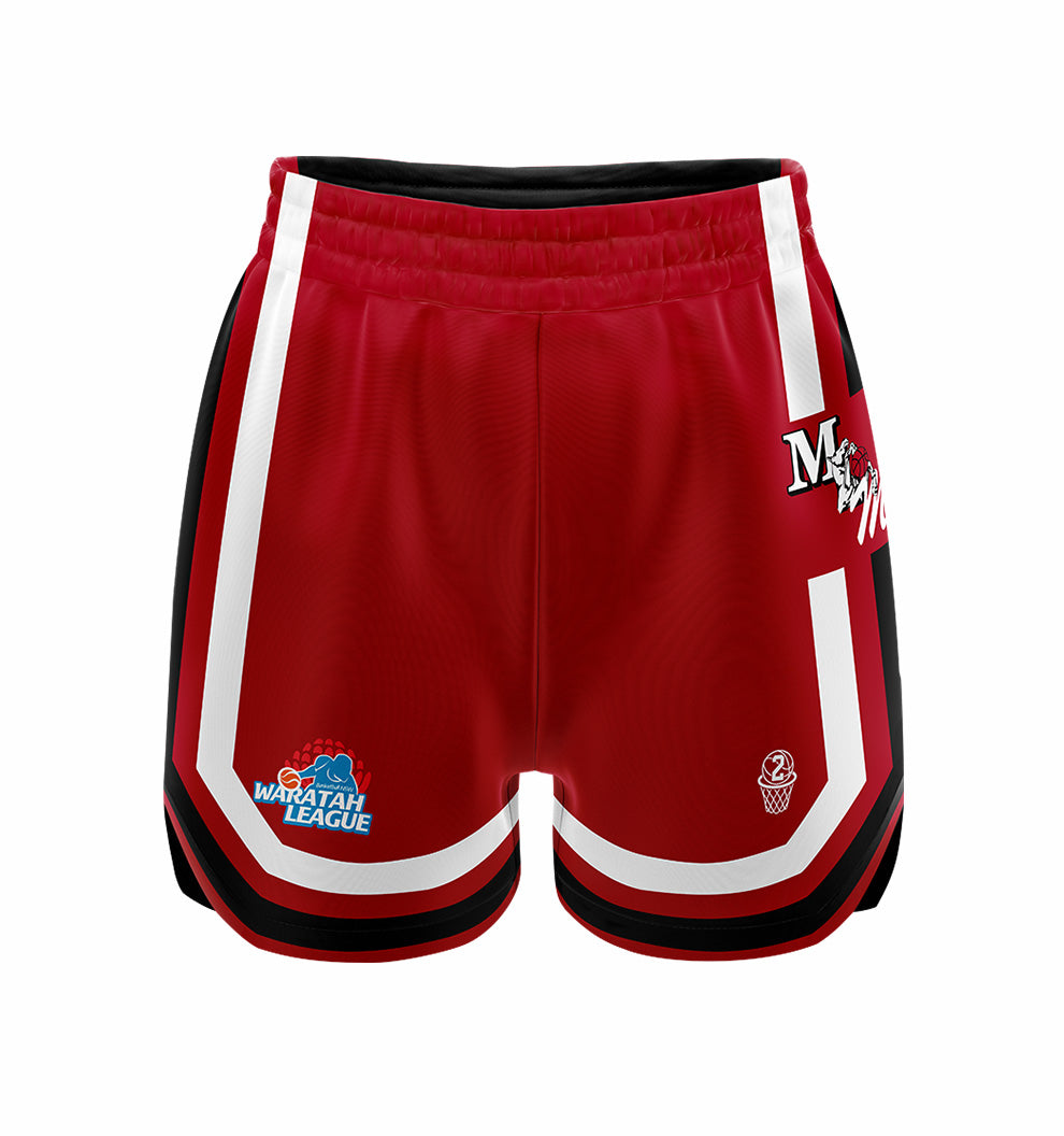 Maitland Mustangs Girls Reversible Playing Shorts