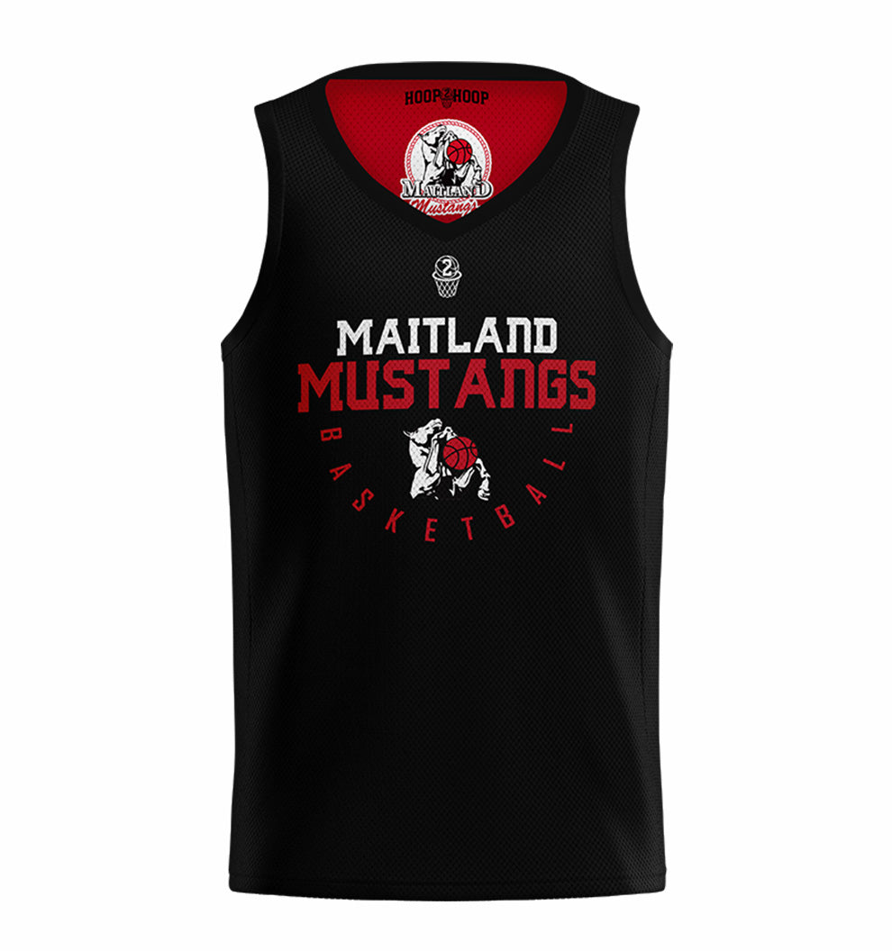 Maitland Mustangs Boys Reversible Training Singlet