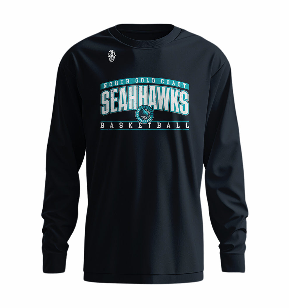 Seahawks Courtside L/S Tee