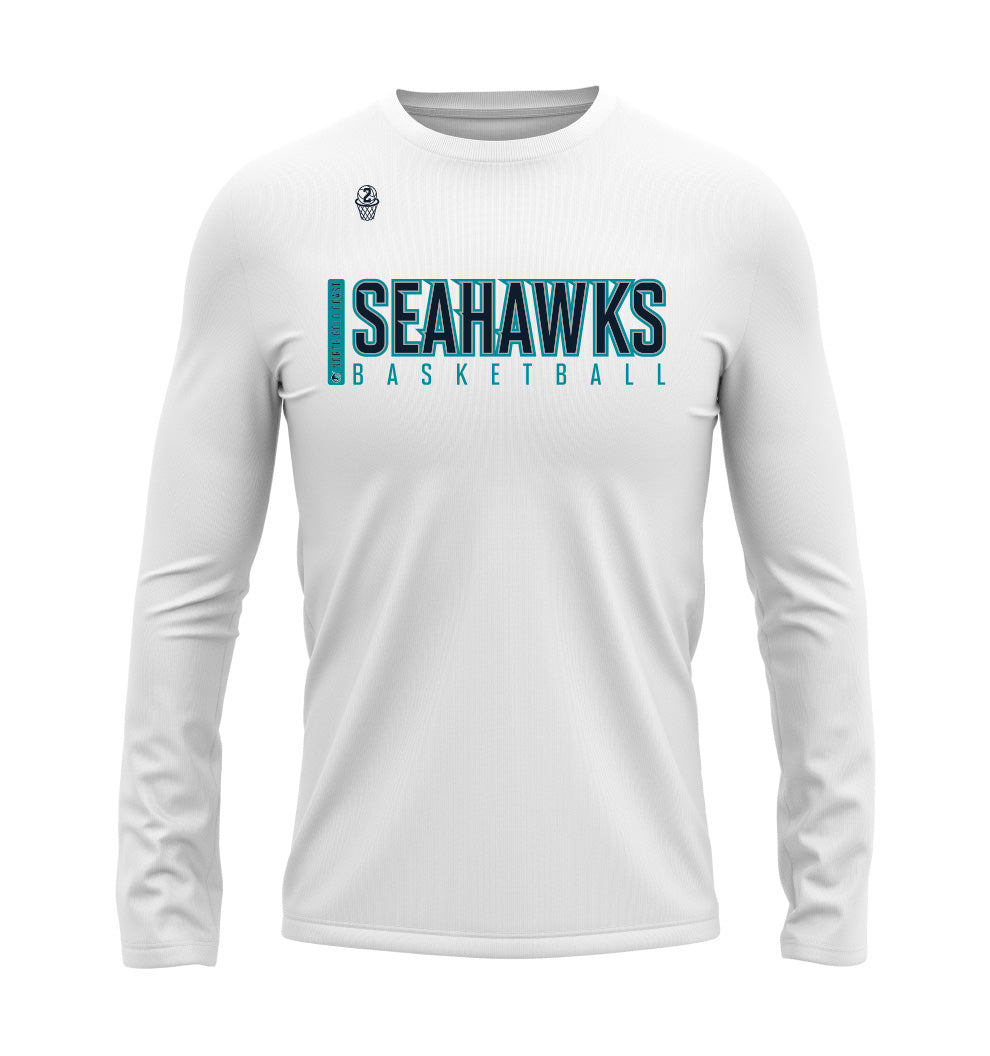 Seahawks Supporter Long Sleeve T-shirt White