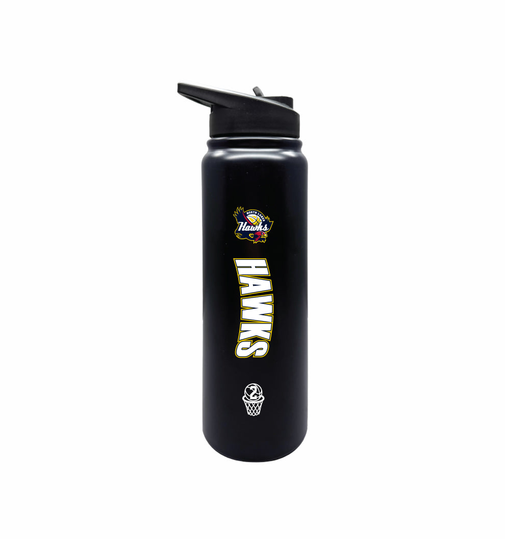 North Lakes Hawks Pro-Steel Drink Bottle