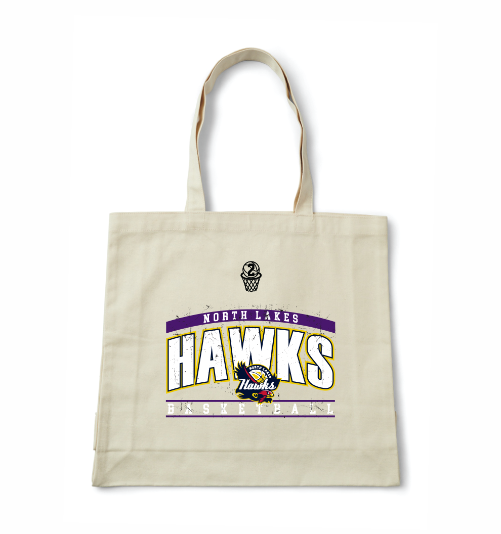 North Lakes Hawks Courtside Tote Bag