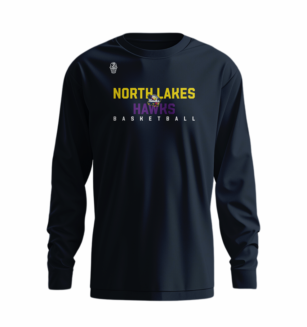 North Lakes Hawks Statement L/S Tee