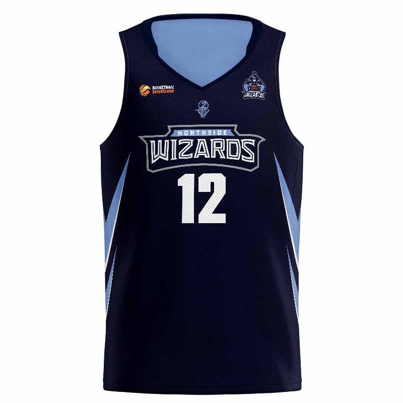 Northside Wizards Boys Rep Playing Jersey - Navy