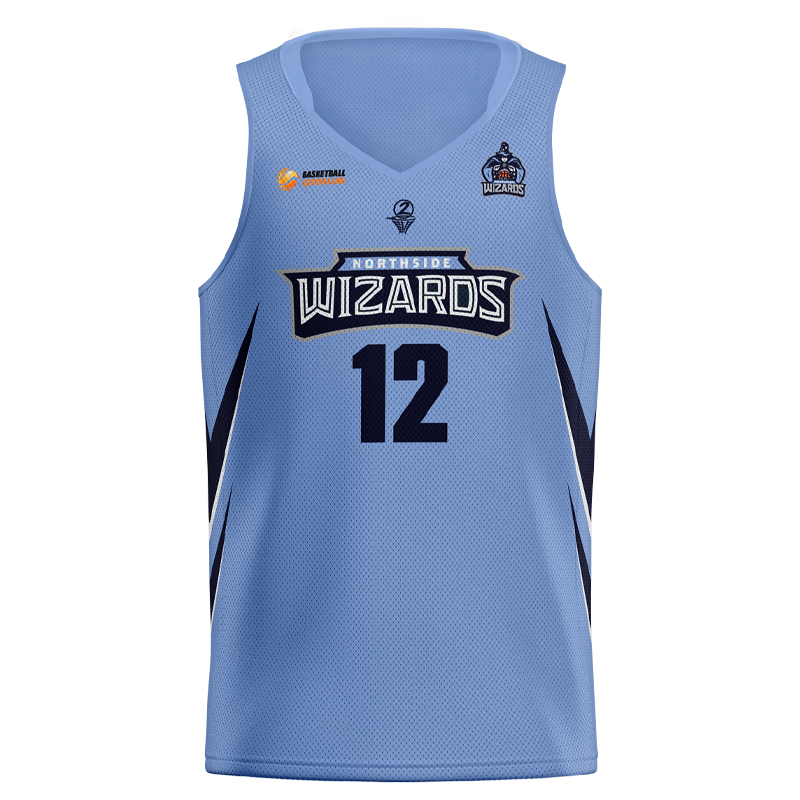 Northside Wizards Boys Rep Playing Jersey - Sky