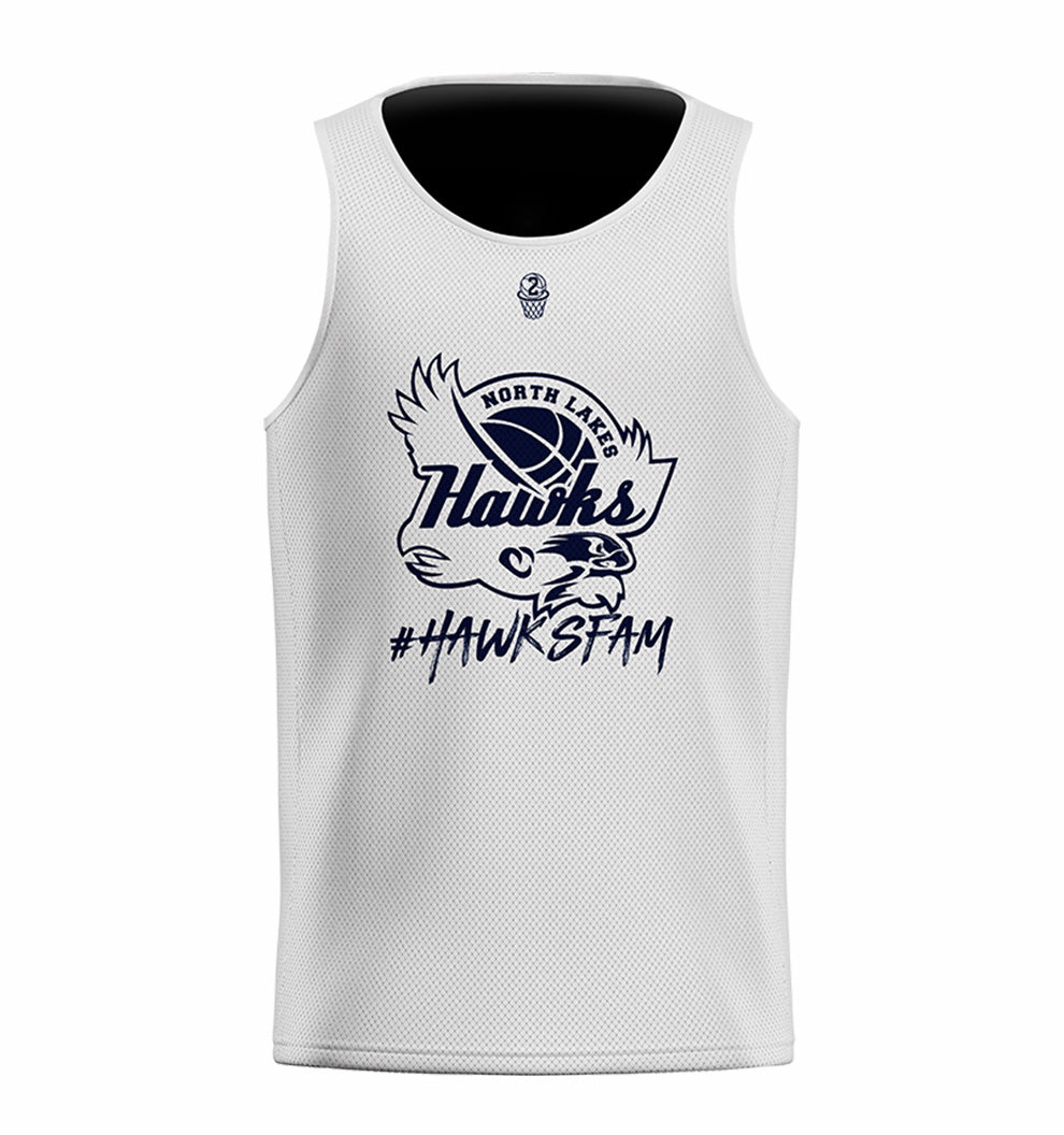 North Lakes Hawks Reversible Training Singlet