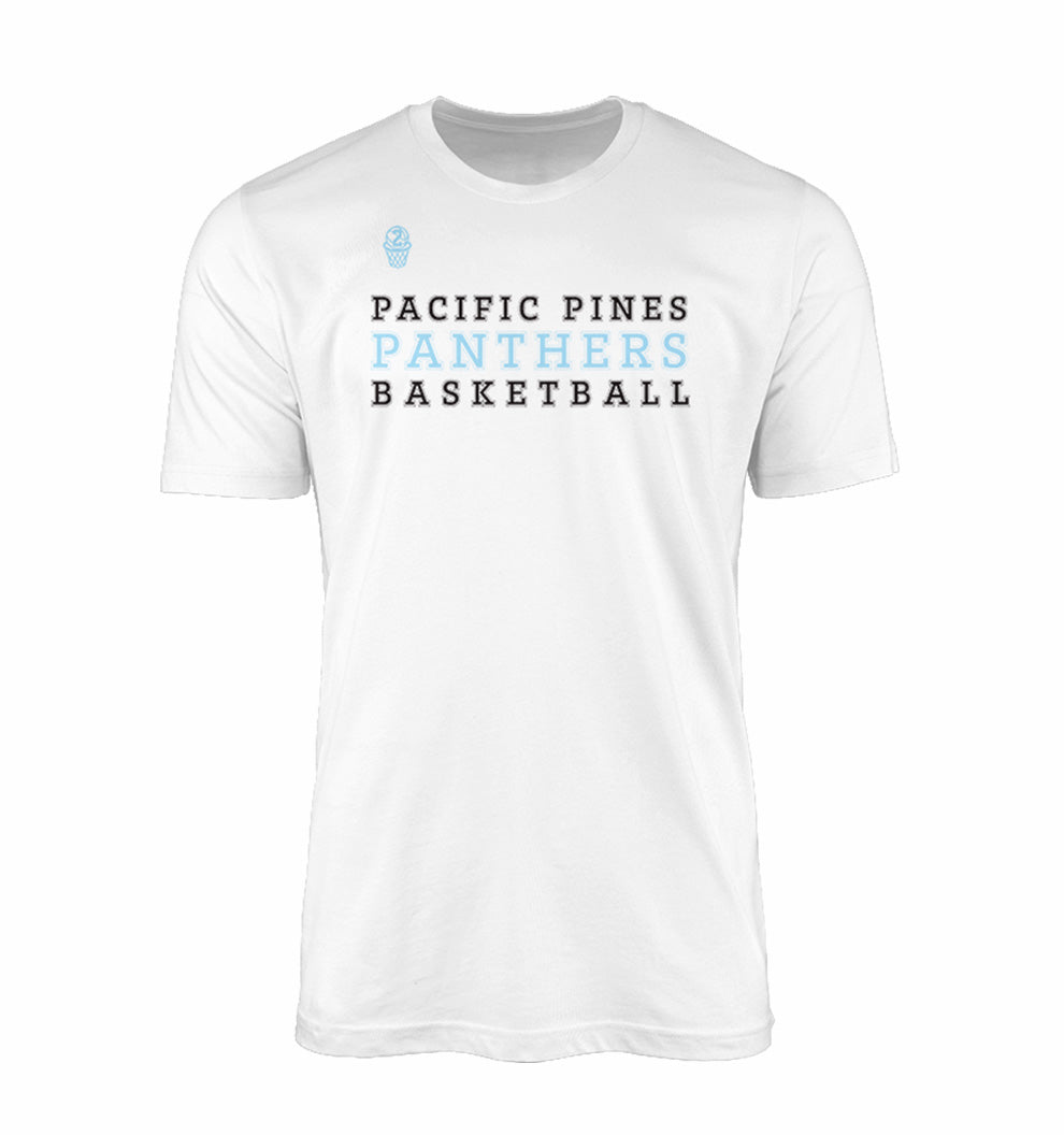 Pacific Pines Panthers Foundation Tee - WHITE