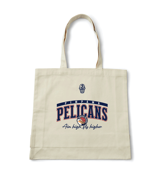 Pimpama Pelicans Courtside Fly High Tote - Natural