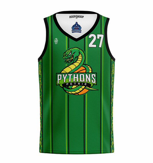 Petrie Pythons Playing Reversible Singlet