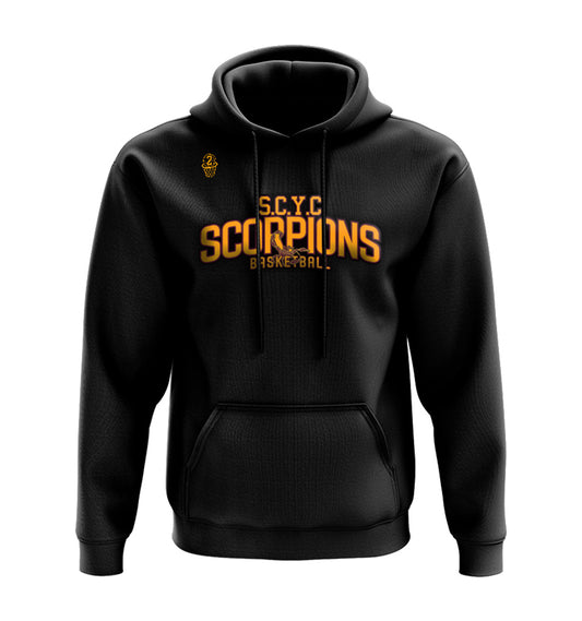 SCYC Scorpions Applique Hoodie - BLACK