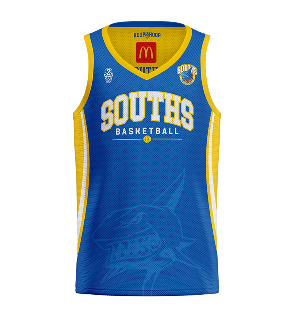 Souths Basketball Reversible Training Singlet