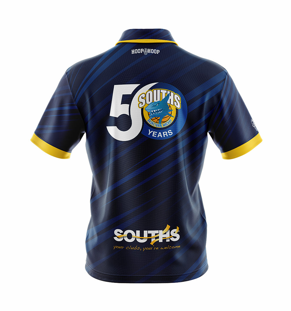 Souths Basketball 50th Anniversary Polo