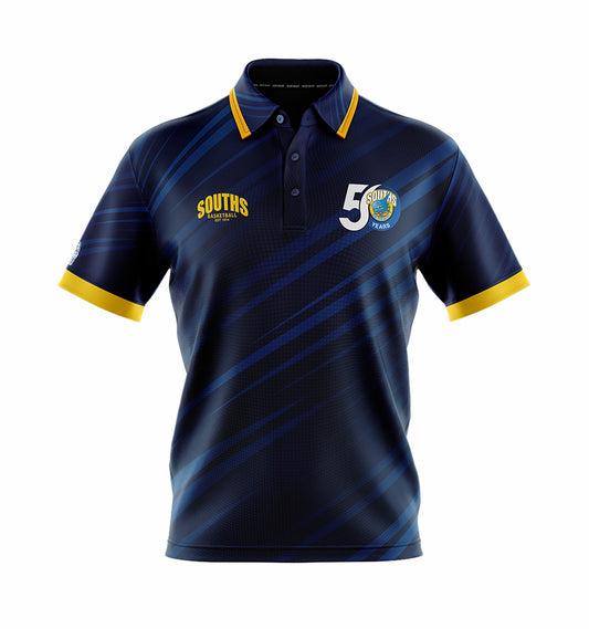 Souths Basketball 50th Anniversary Polo