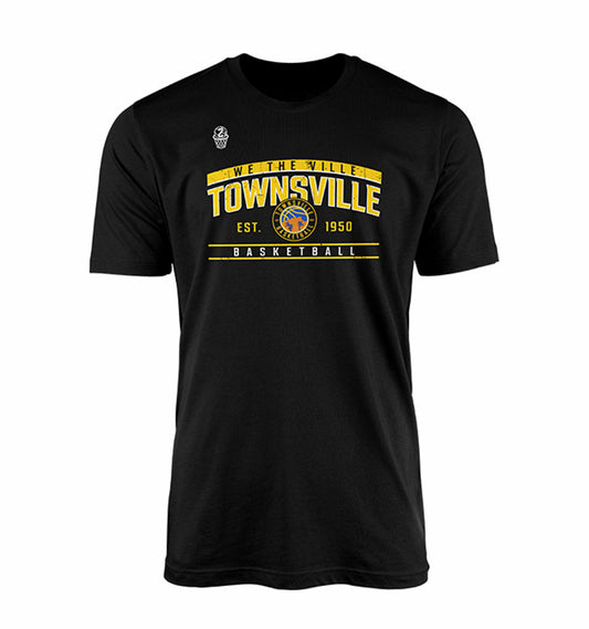 Townsville Courtside Tee - Black