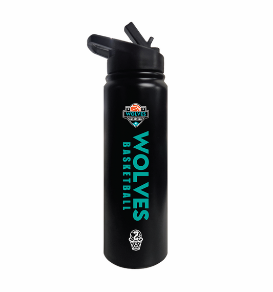 Tamborine Wolves Pro Steel Drink Bottle