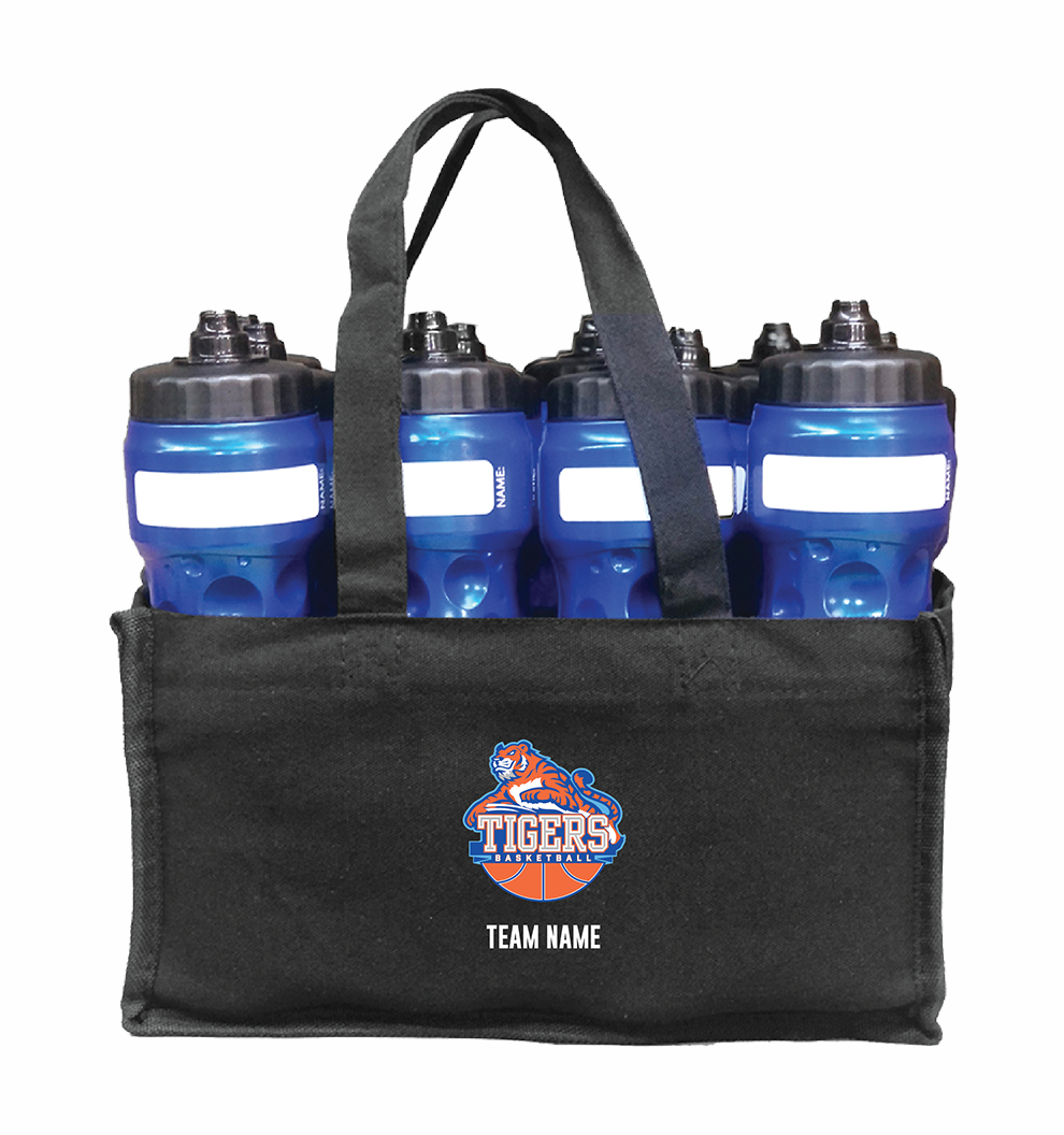 Tigers Basketball Water Bottle Carrier