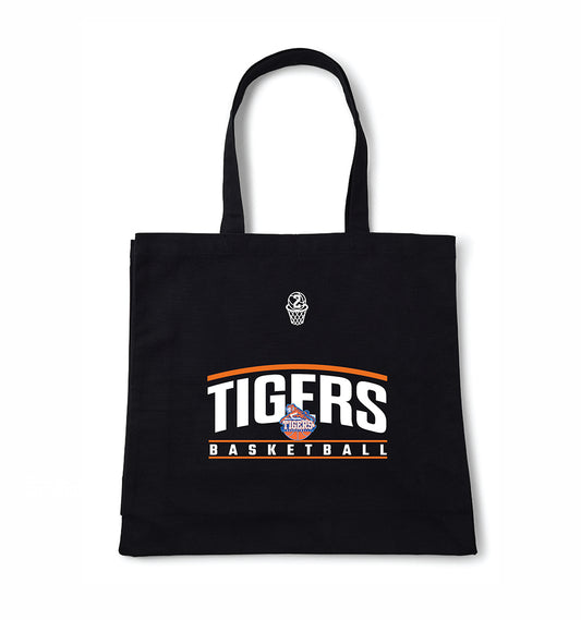 Tigers Basketball Courtside Tote Bag