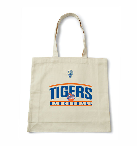 Tigers Basketball Courtside Tote Bag