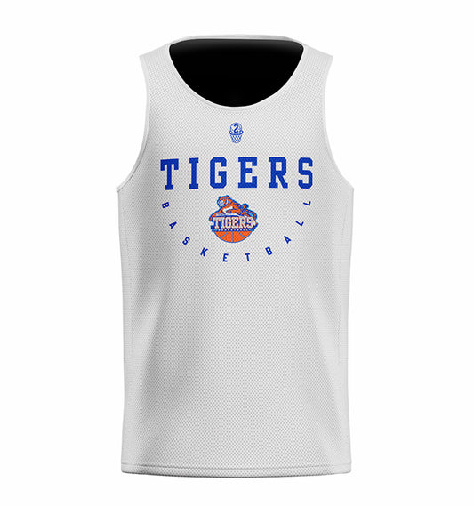 Tigers Basketball Reversible Training Singlet