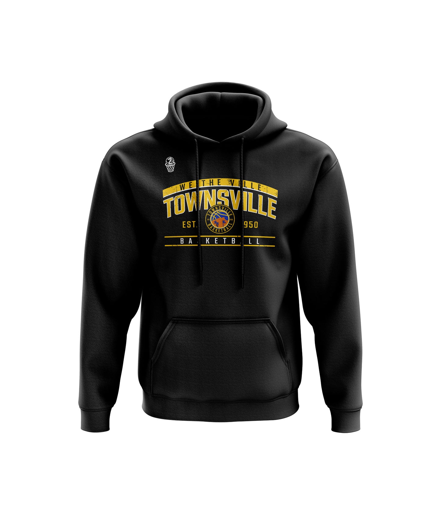 Townsville Courtside Hoodie - Black