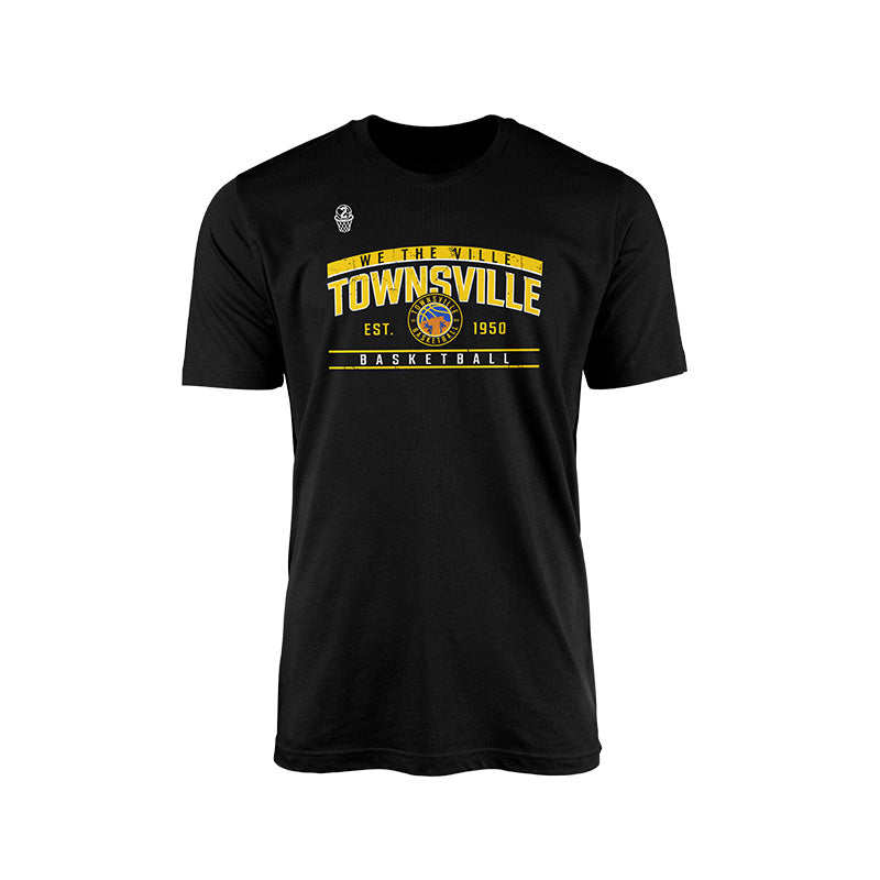 Townsville Courtside Tee - Black