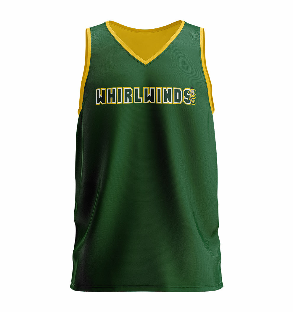 Whirlwinds Jnr Reversible Training Singlet