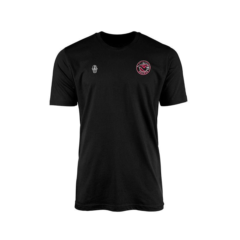 West Brisbane Falcons Core Tee - BLACK