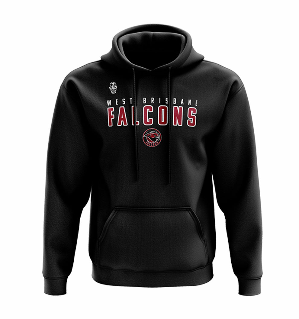 West Brisbane Falcons Foundation Hoodie - BLACK