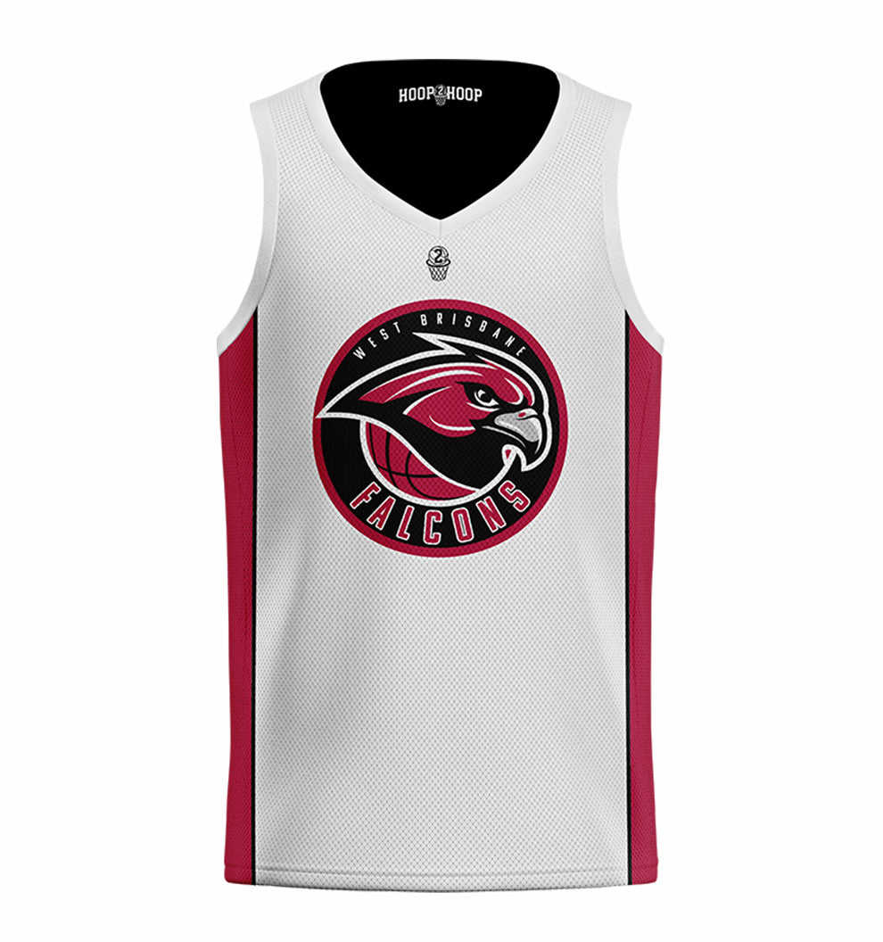 West Brisbane Falcons Reversible Training Singlet With Logo