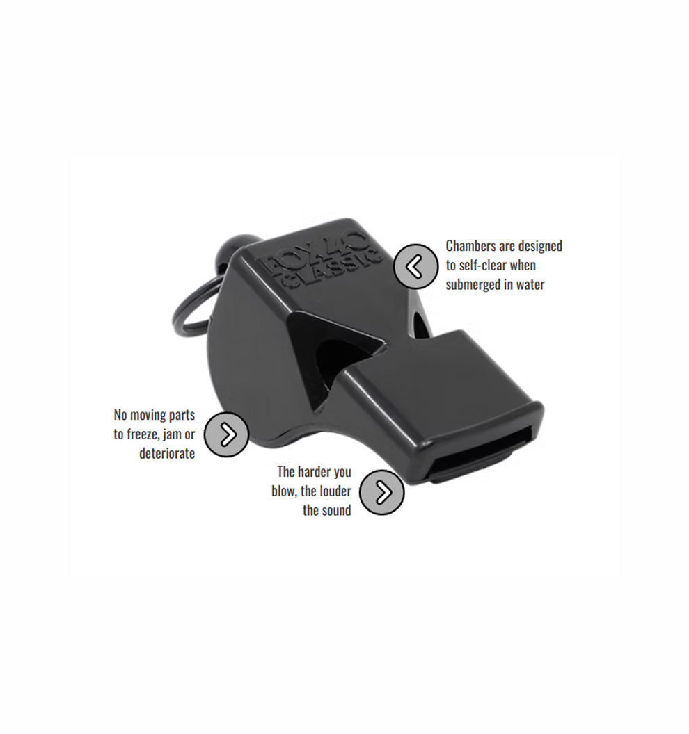 Fox40 Classic Whistle with Lanyard - Carton of 50