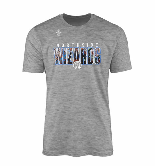 Wizards First Nations Tee - GREY MARLE