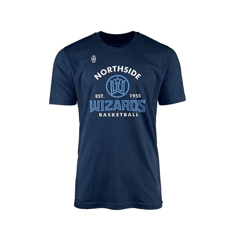 Wizards Classic Tee - NAVY