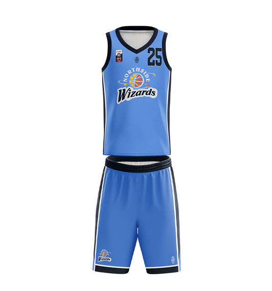 WIZARDS 2025 NBL1 HERITAGE REPLICA UNIFORM SET