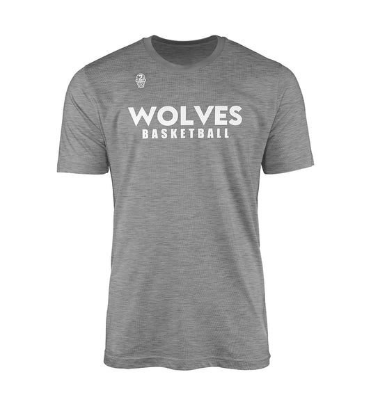 Tamborine Wolves Club Tee - GREY MARLE