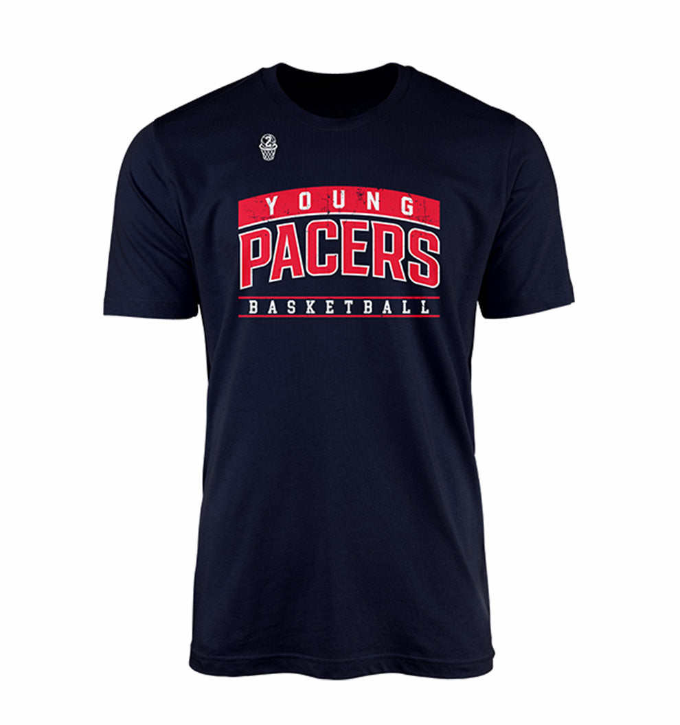 Young Pacers Courtside T-shirt Navy