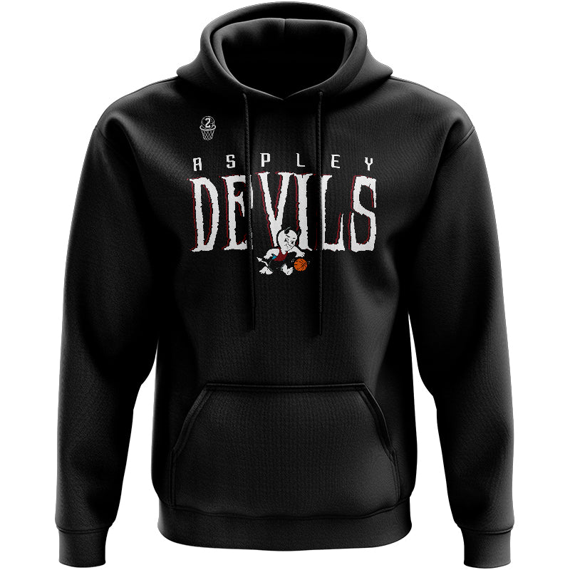 Aspley Devils Hoodie - BLACK – Hoop2Hoop