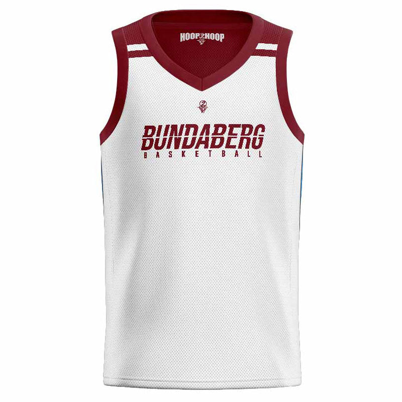 Bundaberg Reversible Training Singlet - WHITE SIDE