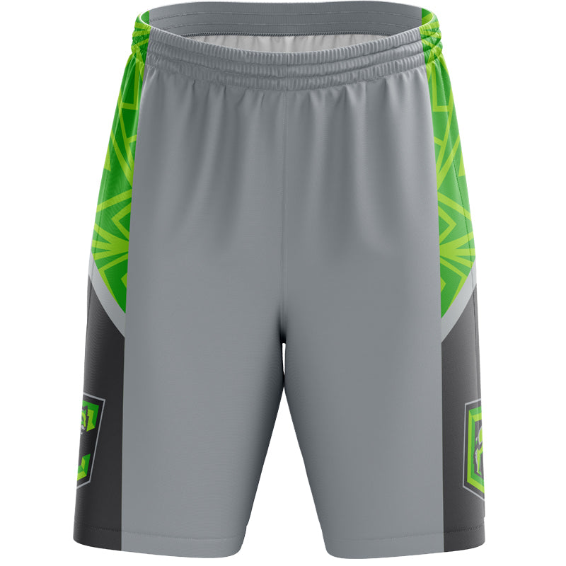 Coomera Cougars Reversible Playing Shorts - Light Grey side