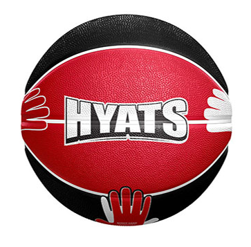 Hyats Rubber Basketball - Size 5