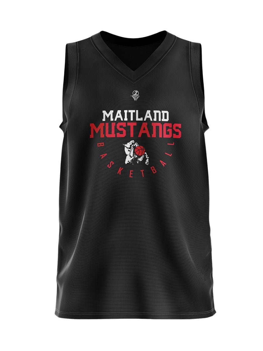 Maitland Mustangs Boys Reversible Training Singlet