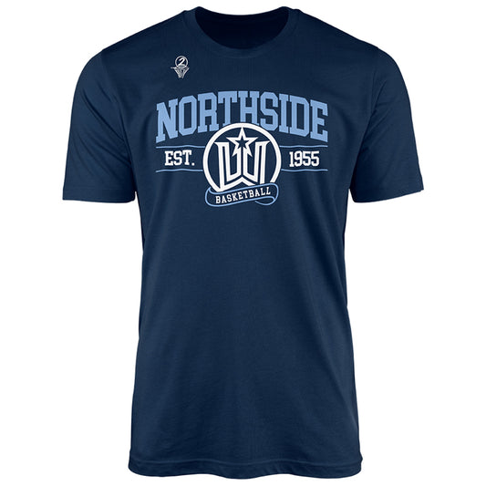 2023 Northside Wizards T-Shirt - NAVY (front)