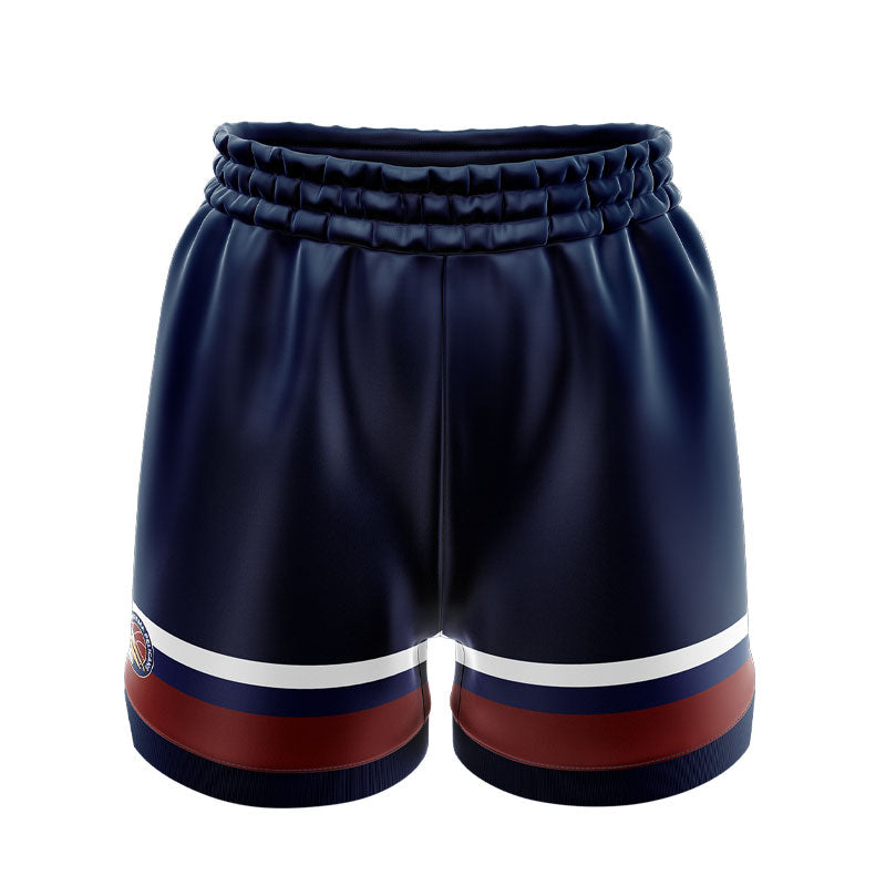 Pimpama Pelicans Reversible Playing Shorts - Navy side