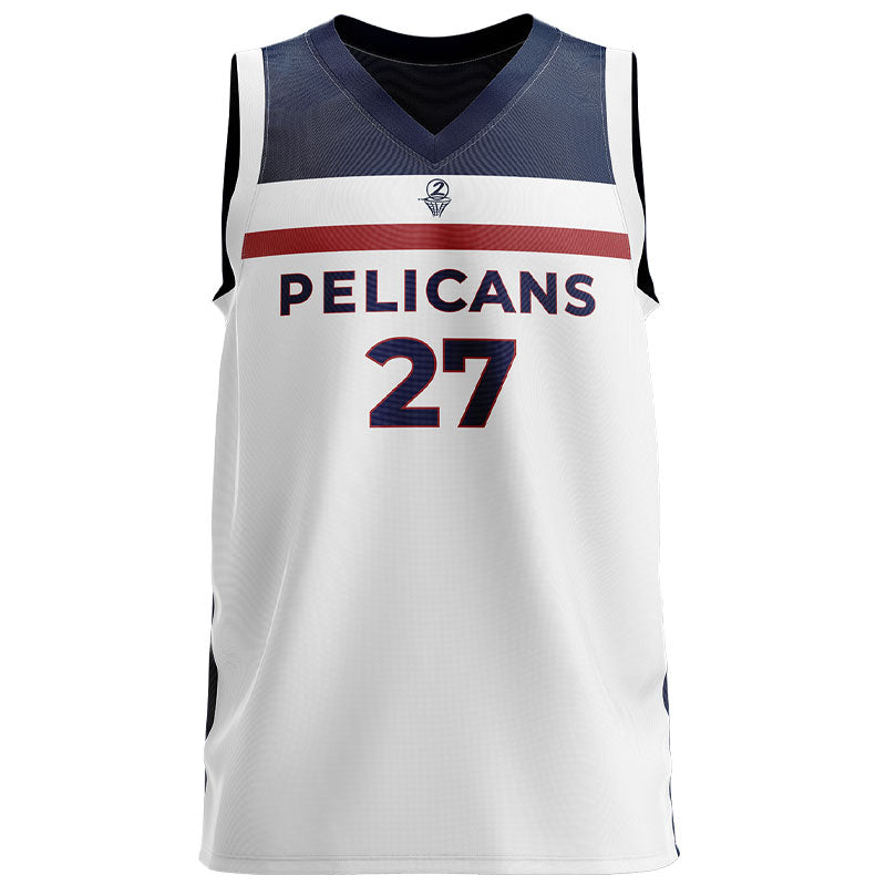 Pimpama Pelicans Reversible Playing Jersey - WHITE SIDE
