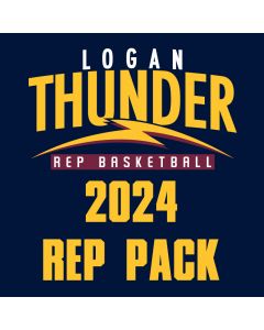 2024 Logan Thunder Rep Pack includes a polo, training singlet and drink bottle.