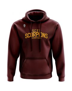 SCYC Scorpions Applique Hoodie - MAROON
