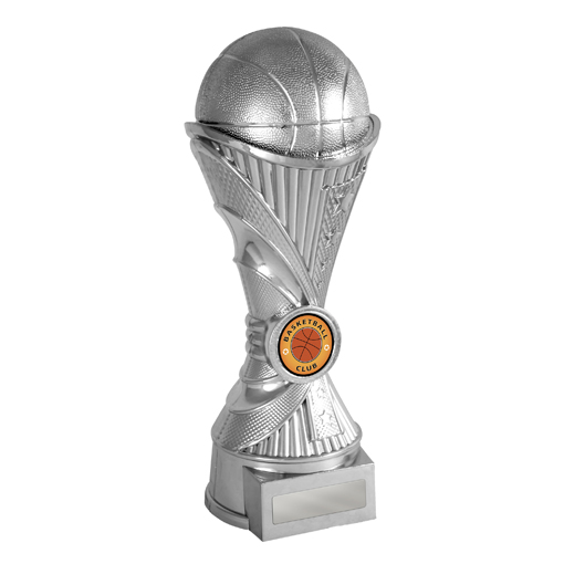 222-7S - Invictus-Basketball - Silver - 3  sizes available - $9.14 - $12.86