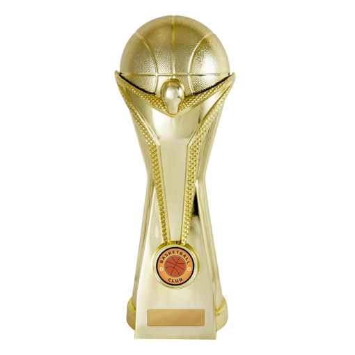 231-7G - Victory Tower - Basketball - Gold - 3  sizes available - $9.14 - $12.86