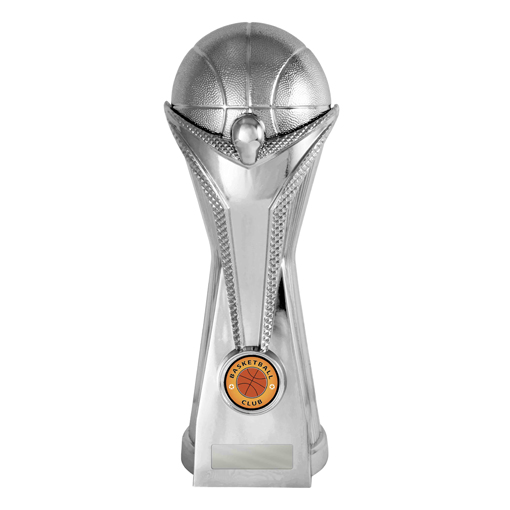 231-7S - Victory Tower - Basketball - Silver - 3  sizes available - $9.14 - $12.86