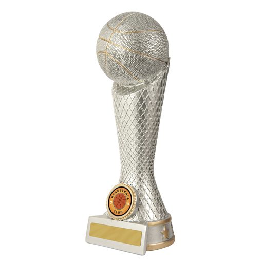 608S-7 - Zee Tower - Basketball - Antique Silver - 3  sizes available - $10.61 - $17.24