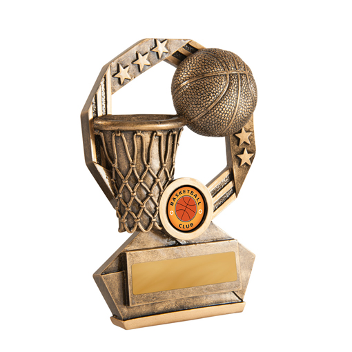 611-7 - Bronzed Aussie-Basketball - Antique Gold - 3  sizes available - $9.14 - $10.57